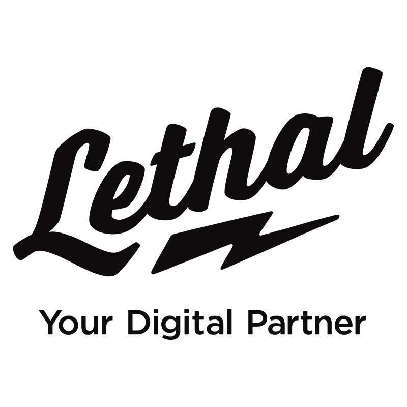 Lethal logo designed by Lethal Digital in Perth
