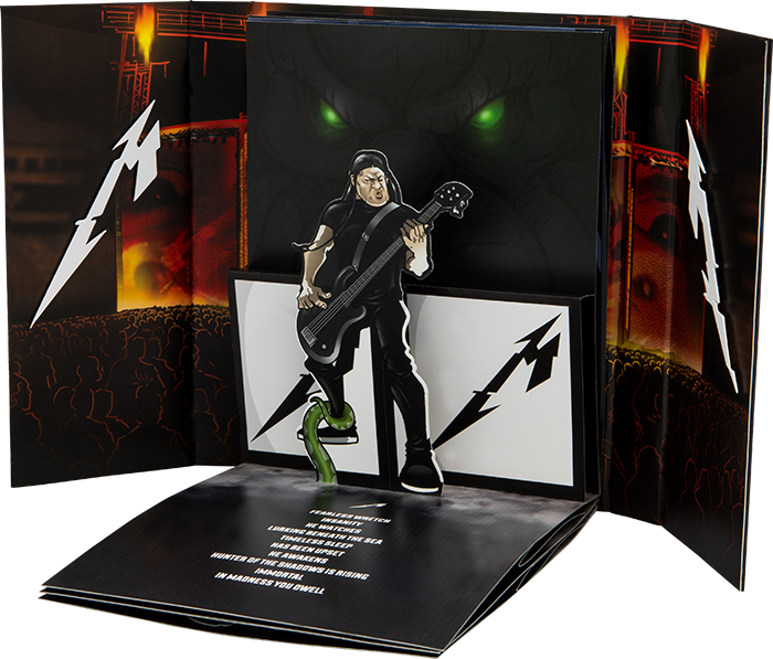 Robert Trujillo : The Thing That Should Not Be Pop-Up Book Concept by Lethal Digital.